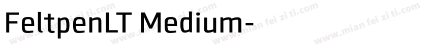FeltpenLT Medium字体转换